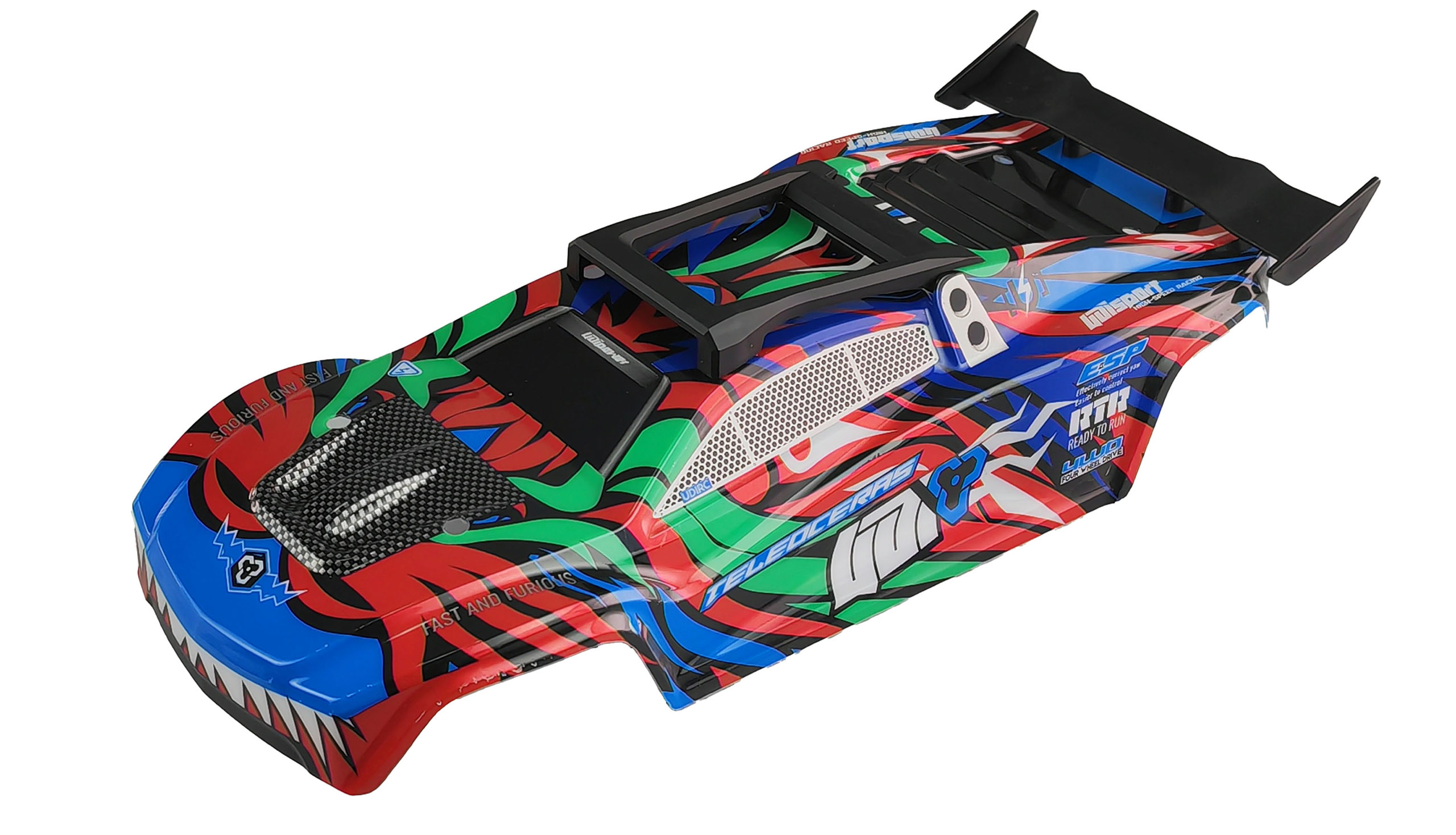 Amewi Karosserie Teleoceras Stunt Truck blau P12002B