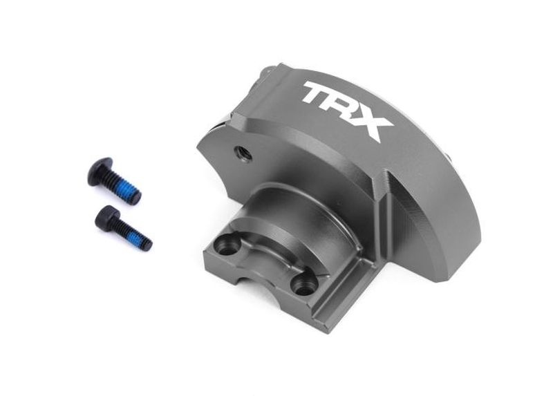 Traxxas Getriebe-Abdeckung Alu grau Maxx Slash 10287-GRAY