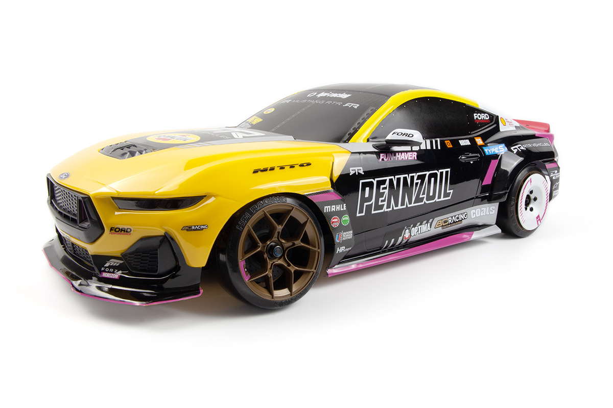 HPI Ford Mustang GT RTR S650 Ben Hobson Karosserie lackiert 161205