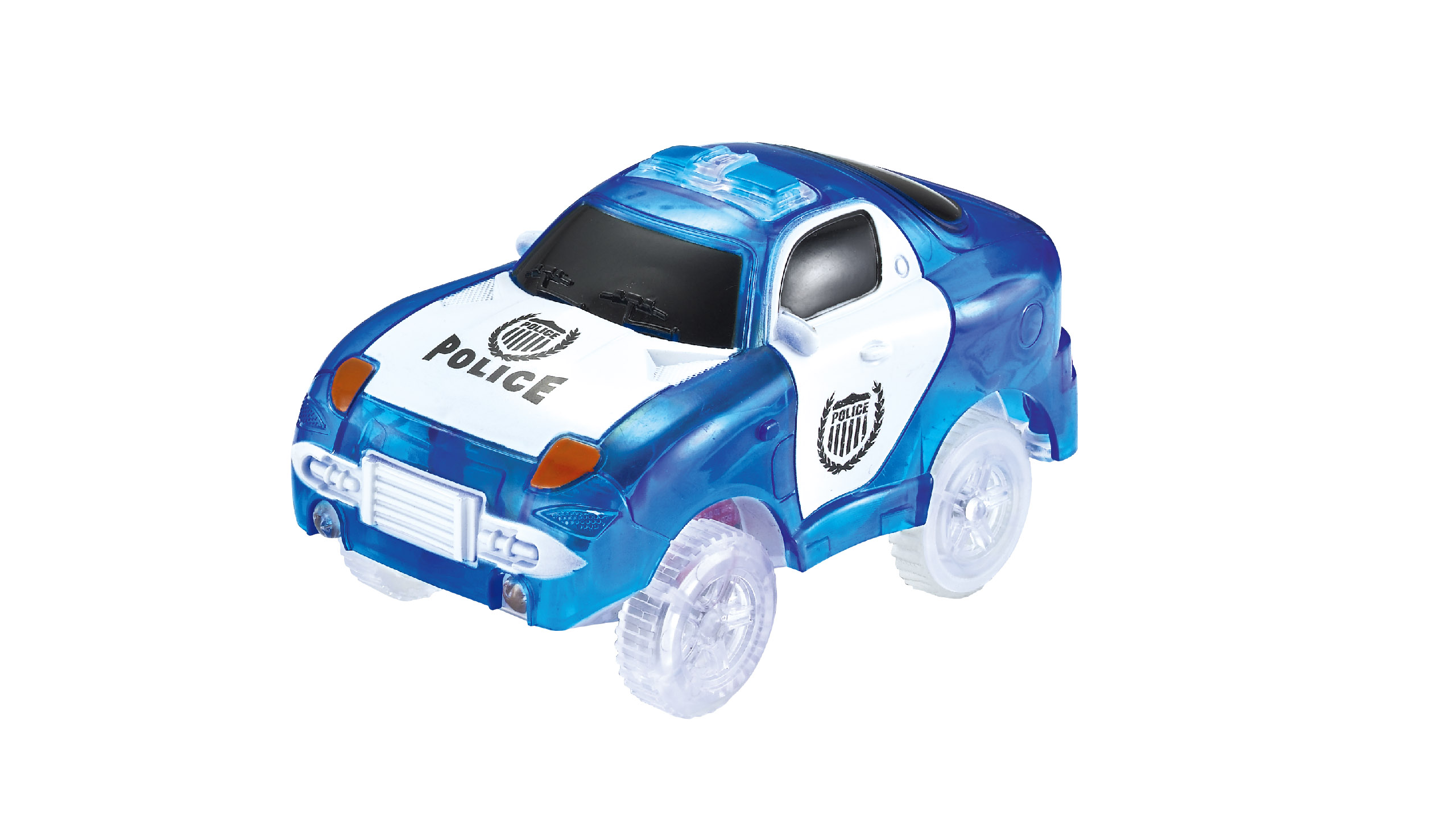 Amewi Magic Traxx Polizei Strecke 139-teilig mit Polizeifahrzeug 100663