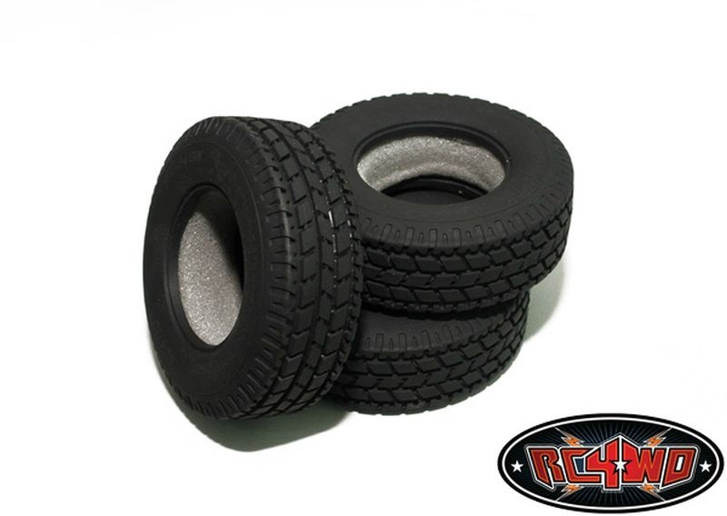 RC4WD Roady Super Wide 1.7 Commercial 1/14 Semi Truck Tires Z-T0072