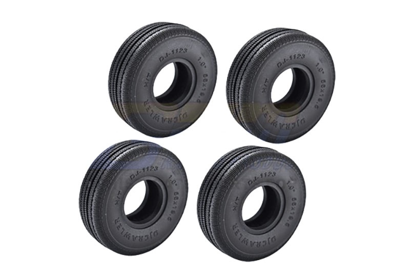 GPM High-Grip-Reifen 1.0 mit Einlagen 56x19mm Traxxas-4M, SCX24