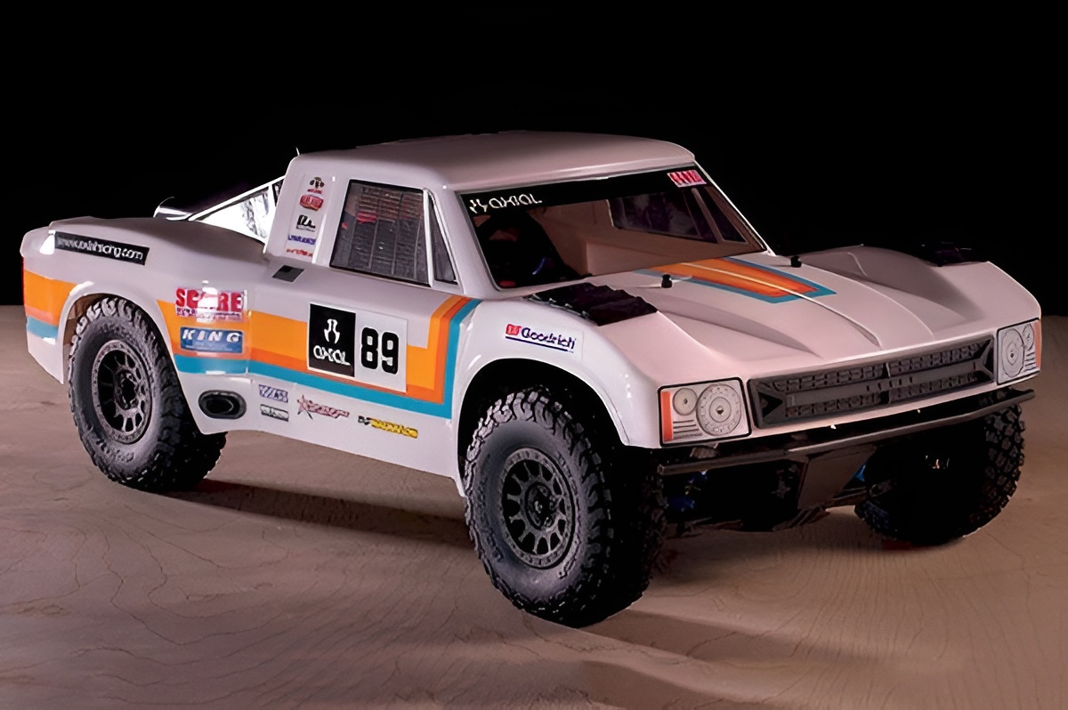 Axial TT-380 Score Retro Trophy Truck Karosserie .040" klar AX31310