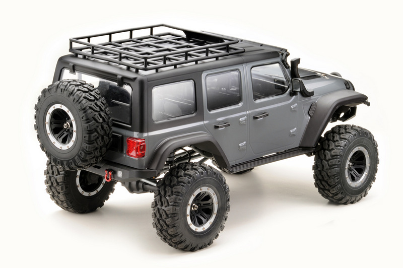Absima 1:8 EP Crawler CR1.8 "Yucatan" Hellgrau RTR 13002