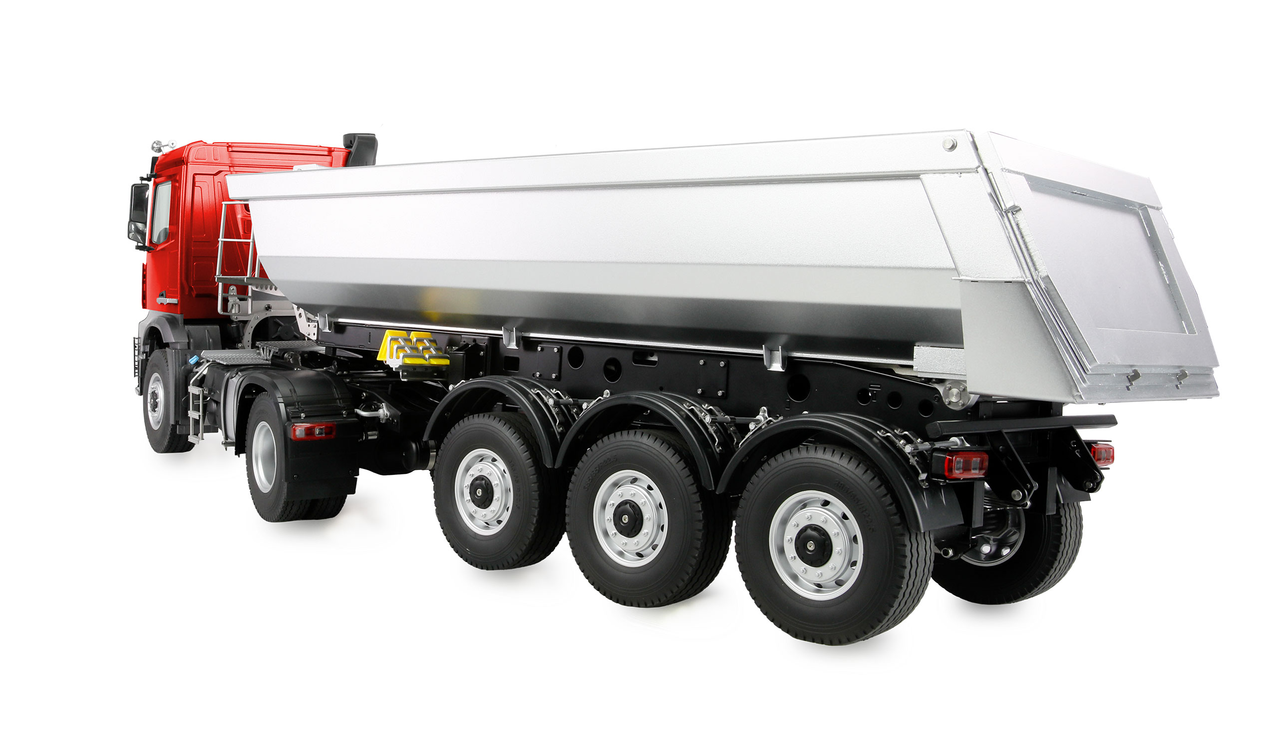 Amewi Mercedes-Benz Arocs Sattelzug mit Kippauflieger 4x4 1:14 RTR rot 22695