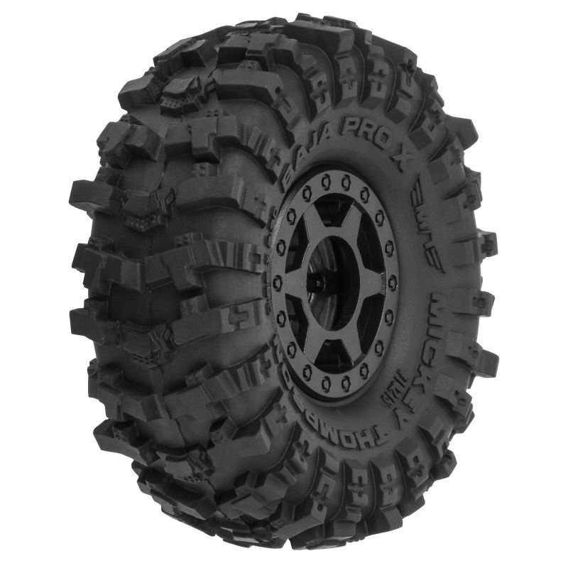Pro-Line Mickey Thompson Baja ProX 1.0 Mini a. Felge 7mm (4) für SCX24 v/h 10215-10