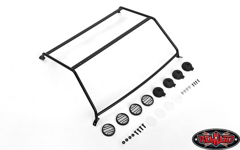 RC4WD Exterior Steel Roll Cage w/ Lights VVV-C0966