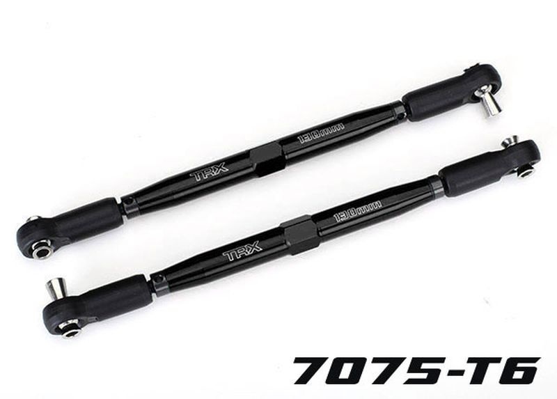 Traxxas Vorspurstange 7075-T6 Aluminium schwarz 157mm (2) X-Maxx 7748-BLK