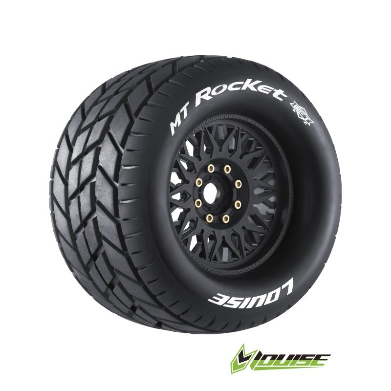 Louise MT-ROCKET MFT 1/8 SPORT auf 3.8 Felge schwarz (2) L-T3320X
