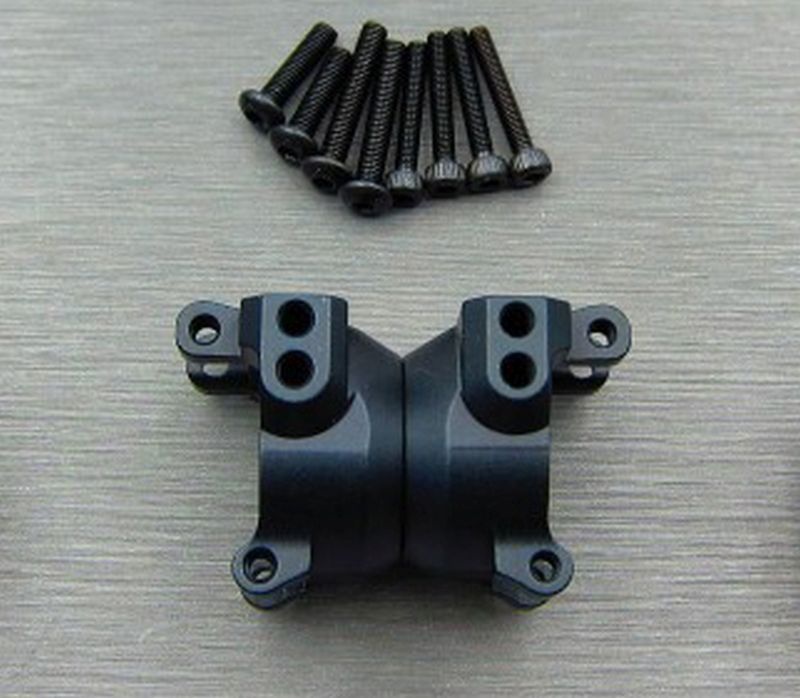 SAMIX Aluminium Radträger hinten schwarz für TRX TRX4 & 6 TRX4-6064