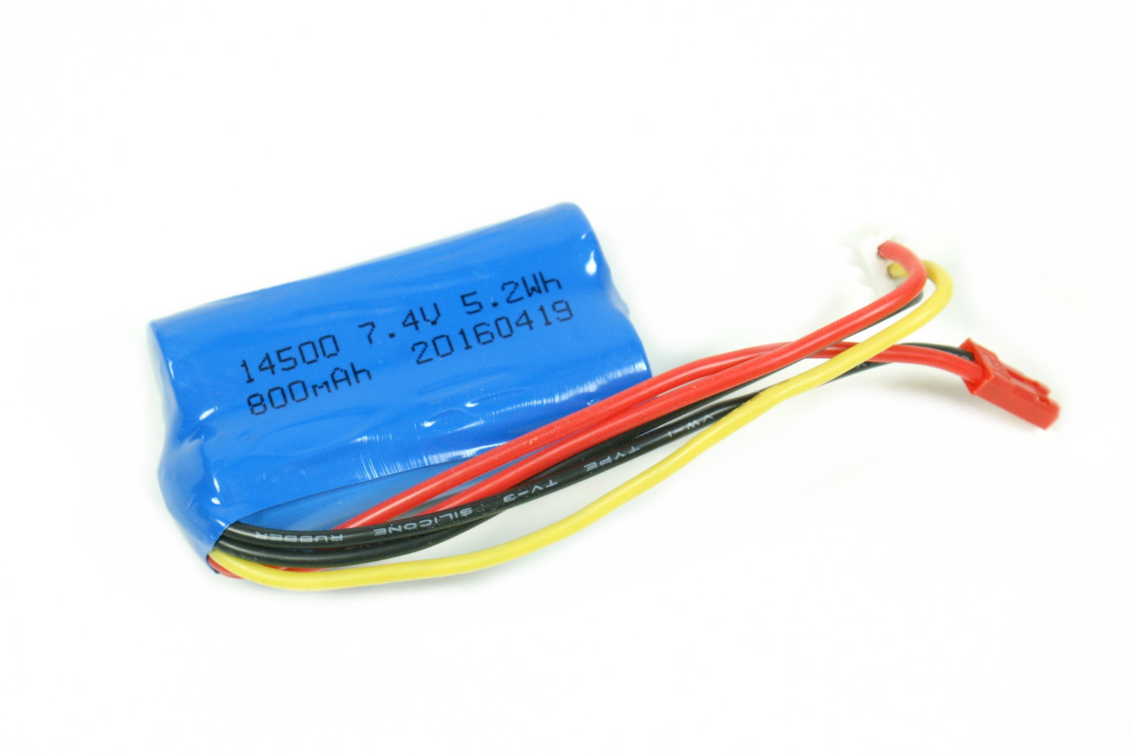 Amewi 7,4V Li-Ion 800mAh BEC Plug, für Beluga 180, AM X51 Spy, Blue Barracuda 28890 - Abbildung 1