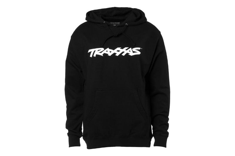 Traxxas Hoodie schwarz/Traxxas Logo weiß S 100% Baumwolle 1370-S - Abbildung 1