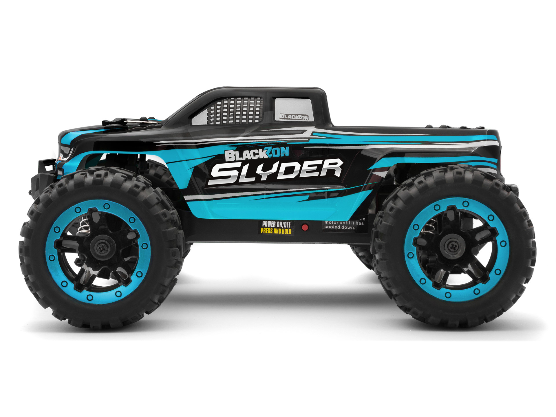 BLACKZON Slyder MT Blau 1/16 WD Elektro RC Monster Truck 540104 - Abbildung 4