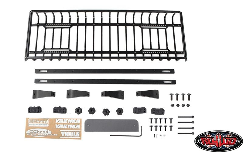 RC4WD Vision Roof Rack and Bars for Cruiser Body VVV-C1509