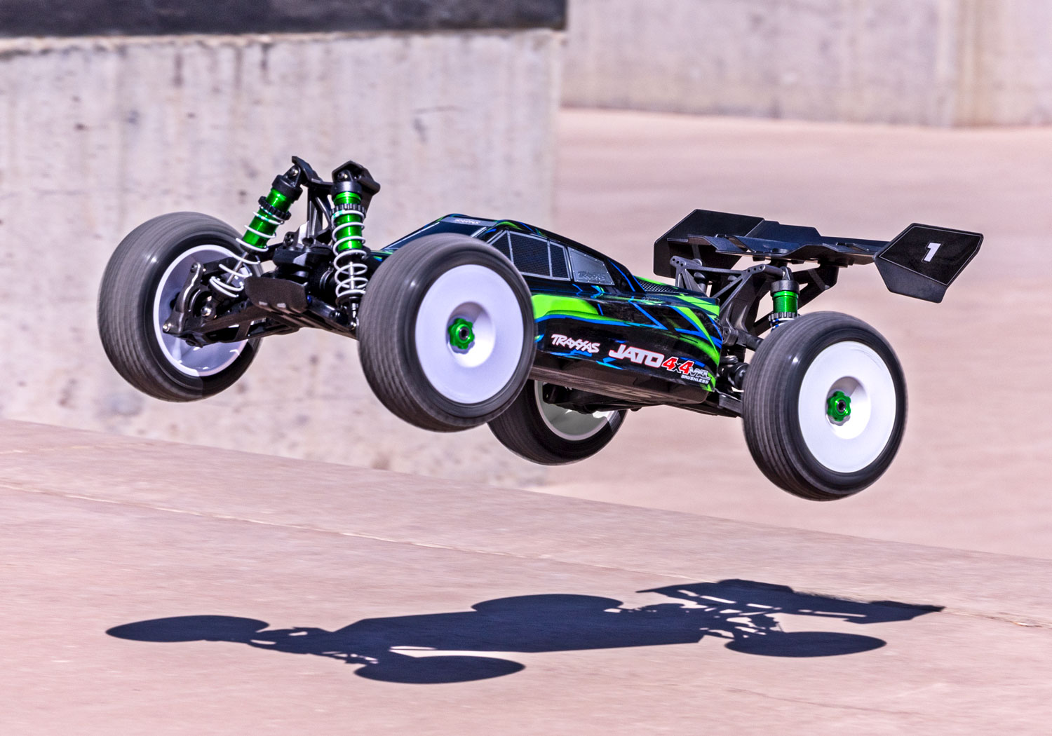 Traxxas JATO 4x4 VXL 4S Brushless Buggy grün HD-Teile RTR 90386-4 - Abbildung 11