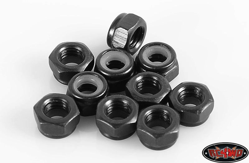 RC4WD Nylock Nuts M5 (Black) Z-S0848