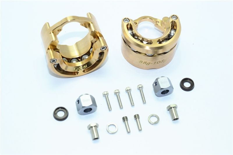 GPM Messing Radachsengewicht mit Hex +9mm (108g) Traxxas Traxxas4 & 6