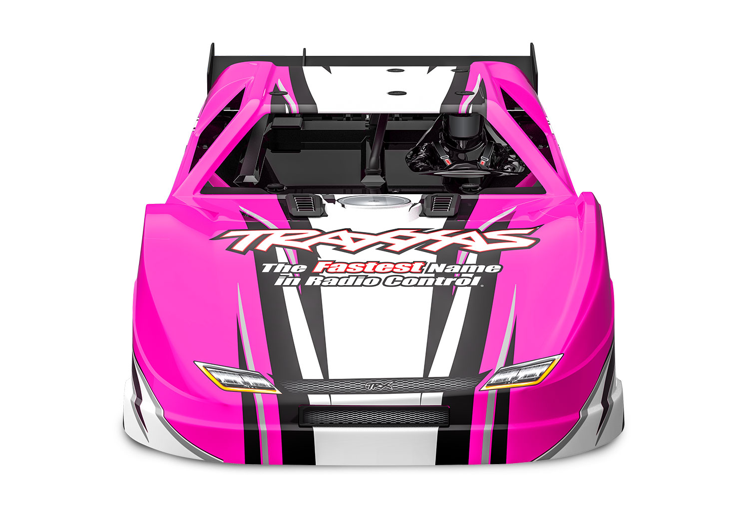 Traxxas Slash Modified Late-Model Competition BL-2S pink 1/10 Dirt Oval Racer RTR Brushless 104364-74 - Abbildung 2