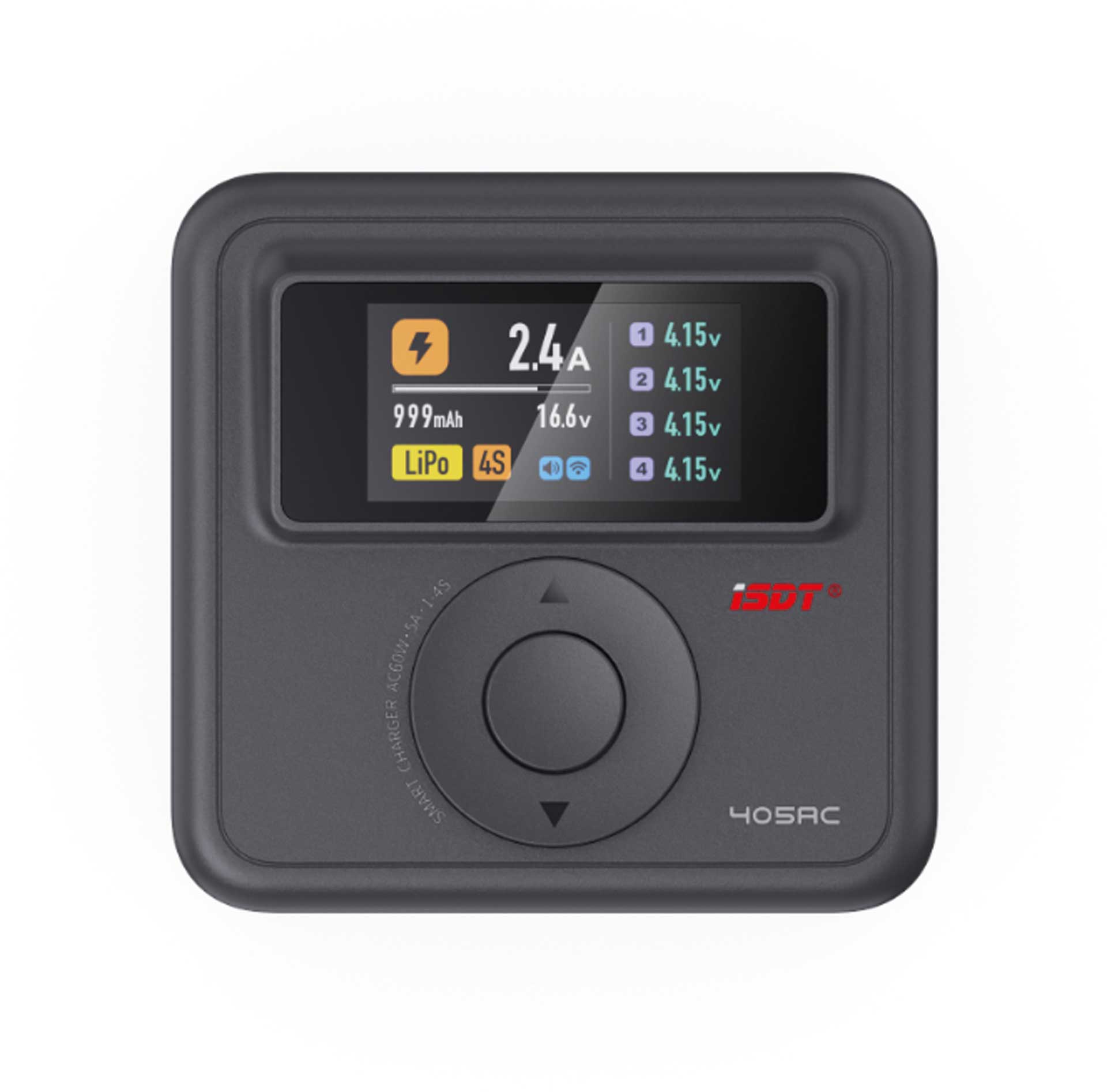 ISDT 405AC 60W 100-240V AC Smart Ladegerät 1-4S LiFe/LiPo max 5A 405AC