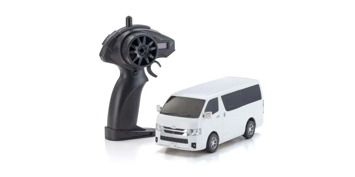 Kyosho First Mini-Z 1:28 Toyota Hi-Ace Super GL WHITE 66609A - Abbildung 1