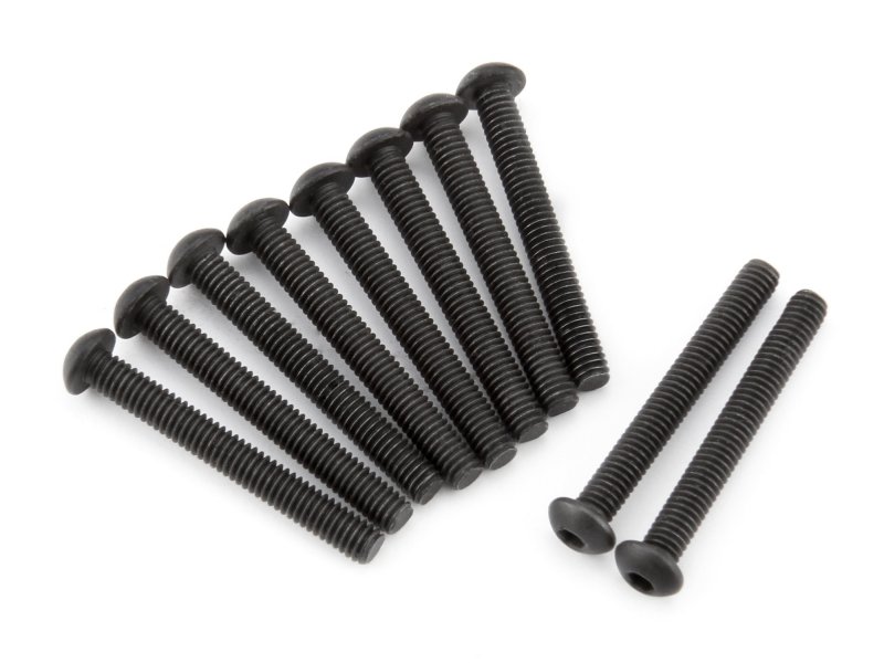 HPI Flachkopfschraube M2.5x20mm (Sechskant/10ST) 116864