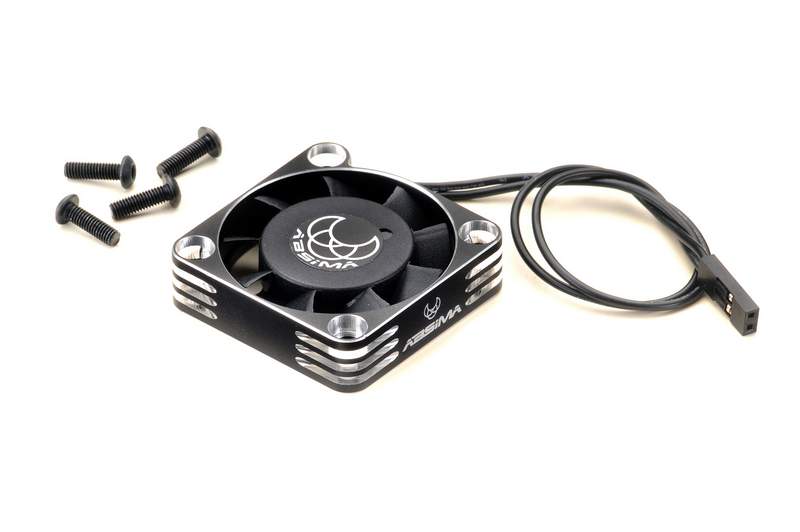 Absima Aluminium High-Speed Lüfter für Motor 40x40mm 21.000 U/Min / BEC 2310054 - Abbildung 1