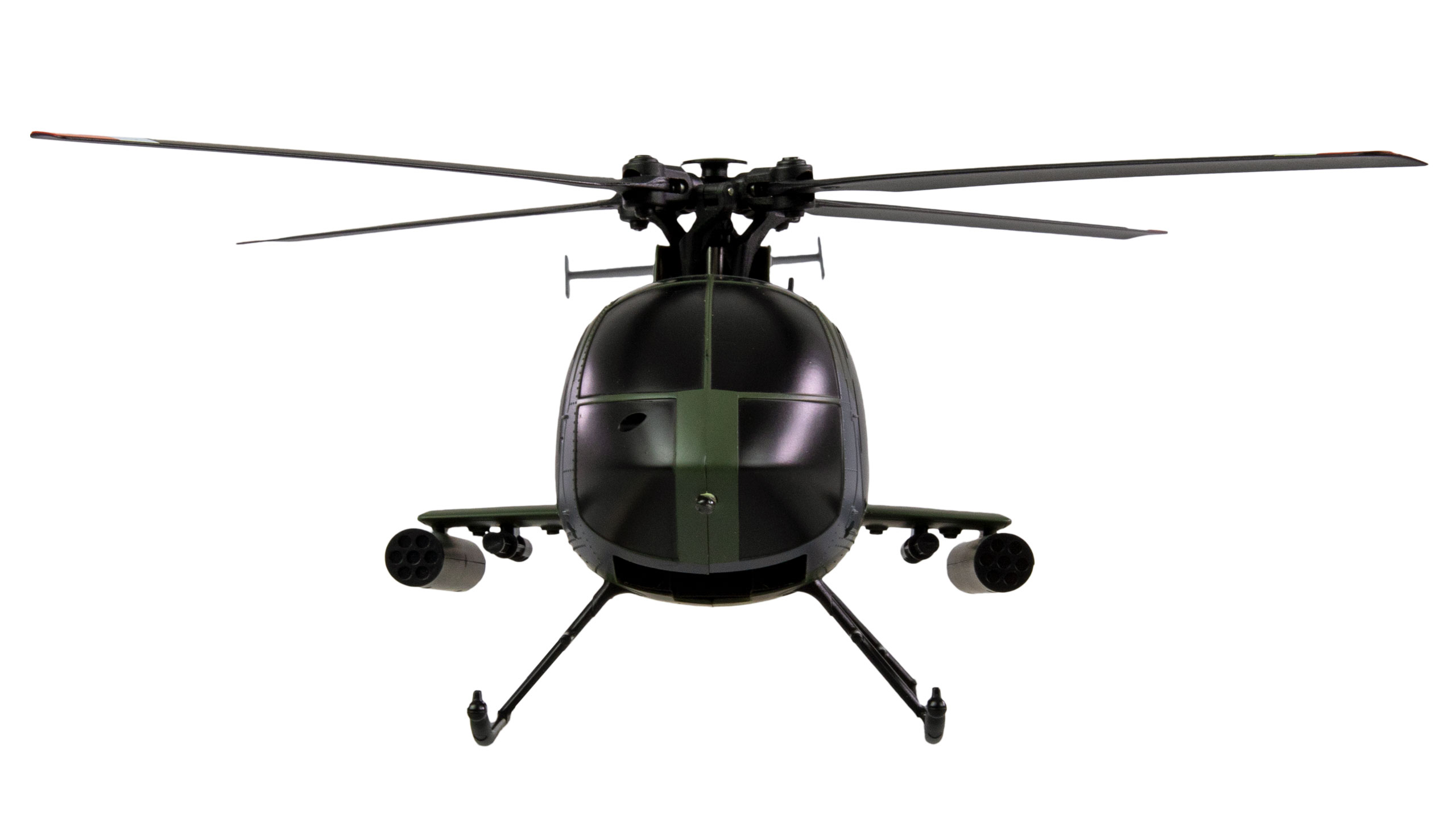 Amewi Hughes MD500 Helikopter Militär 4-Kanal 6G RTF grau 25353
