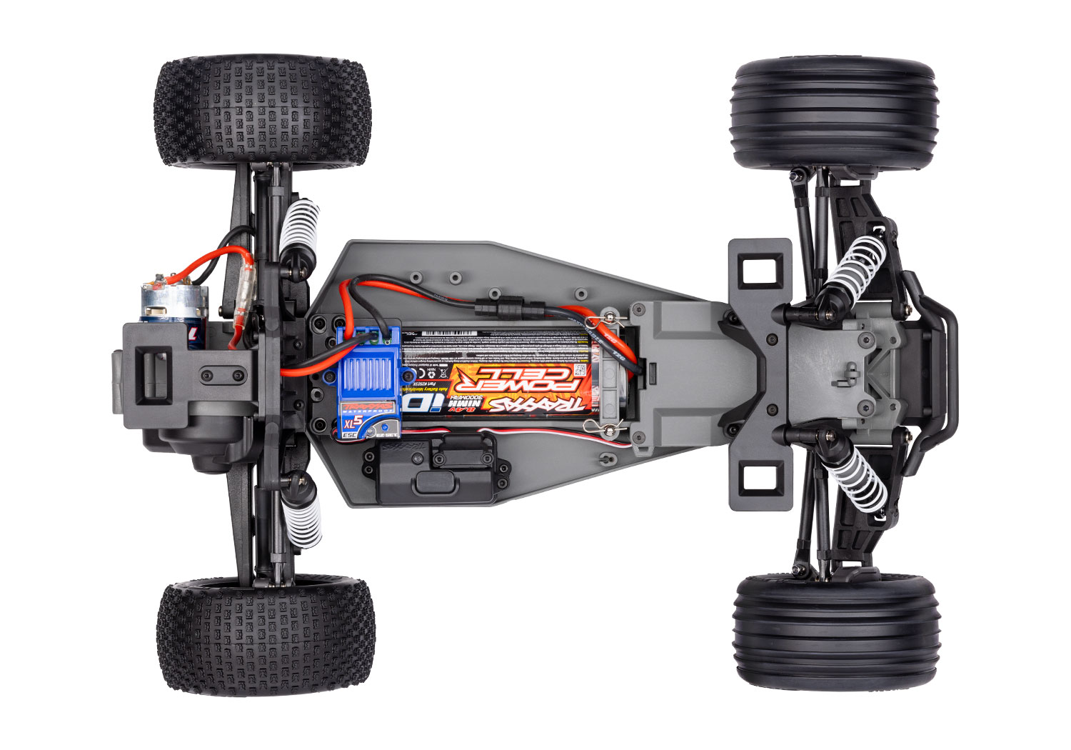 Traxxas Rustler 1/10 2WD Stadium-Truck RotX RTR HD/Clipless mit Akku & USB-Lader 37254-8 - Abbildung 4