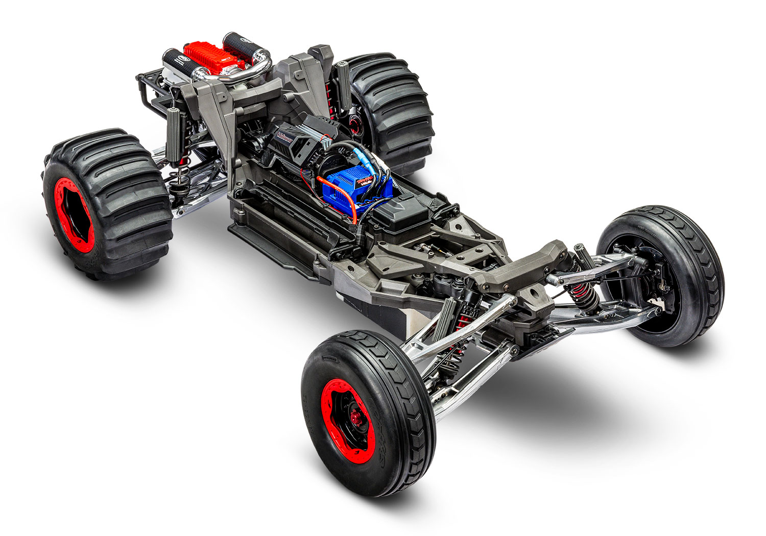 Traxxas FUNCO RWD 8S VXL 1/6 Sand Car Rot RTR Brushless o. Akku & Lader 109076-4 - Abbildung 6