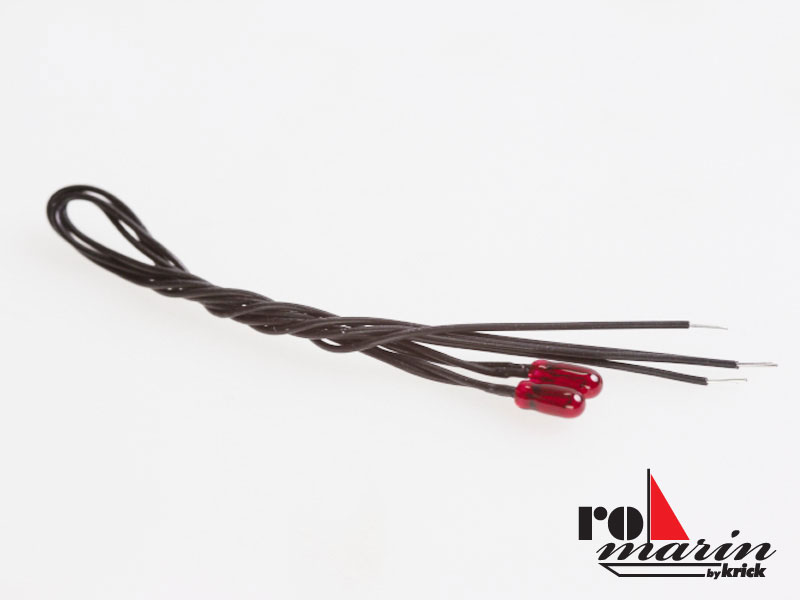 ROMARIN Glühlampen rot 6V D2,3 mm (VE2) RO1651