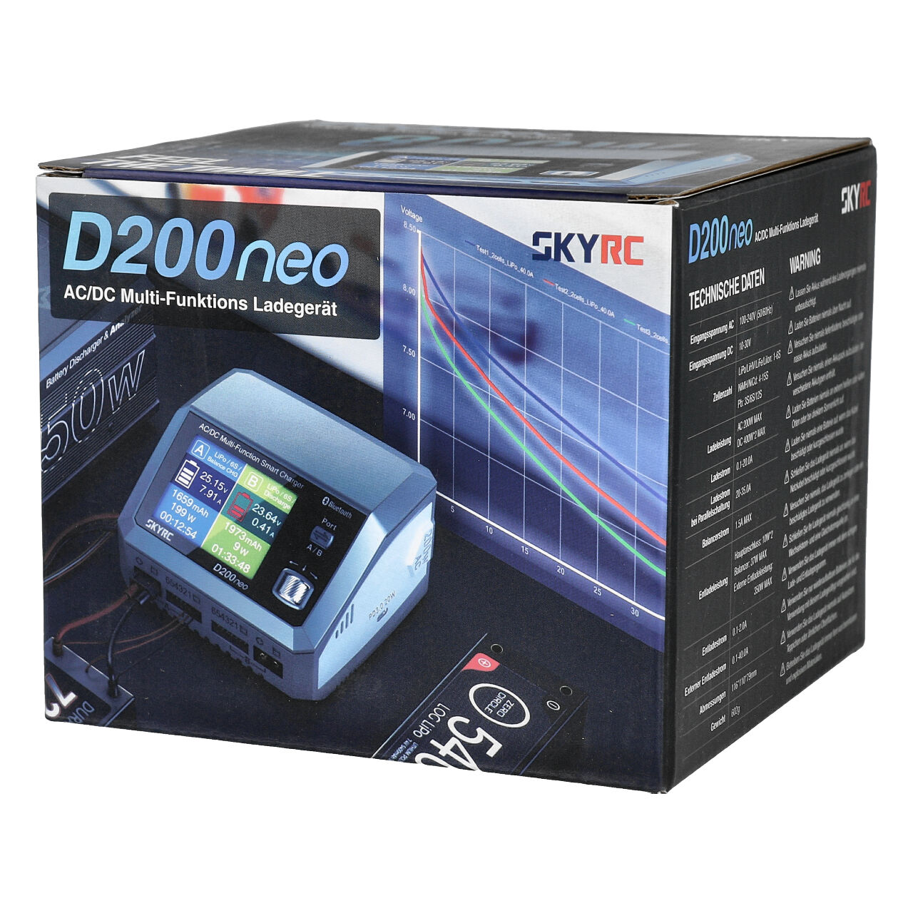 SkyRC D200 Neo LiPo 1-6s 20A 200W AC SK-100196-01