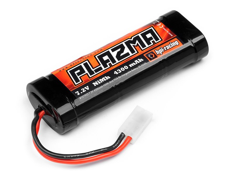 HPI Plazma 7.2V 4300mAh NiMh Akkupack Tamiya/JST 101933 - Abbildung 1