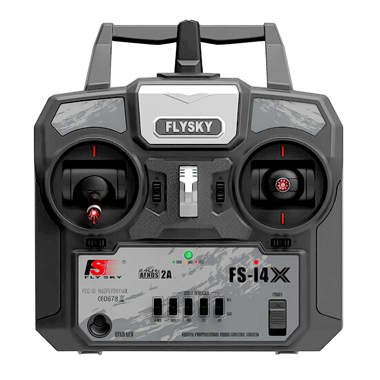 Flysky i4X Sender mit 4 Kanal Empfänger FS057 - Abbildung 1