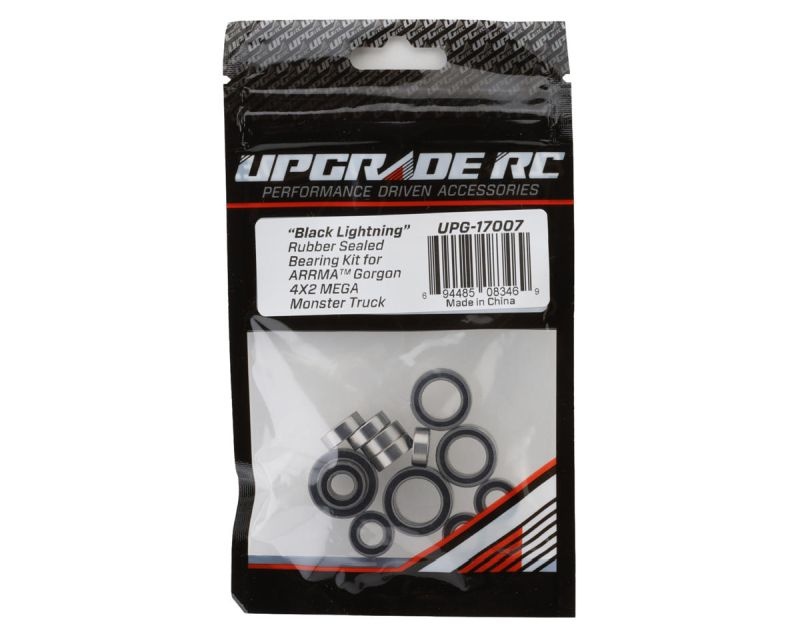Upgrade RC Black Lightning Kugellager Set mit Gummidichtung  für ARRMA Gorgon 4/MEGA  UPG-17007