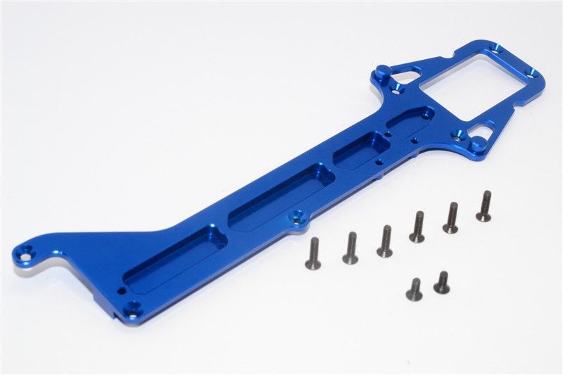 GPM Alu Oberdeck Chassis blau Traxxas 1/18 Latrax Rally - Abbildung 1
