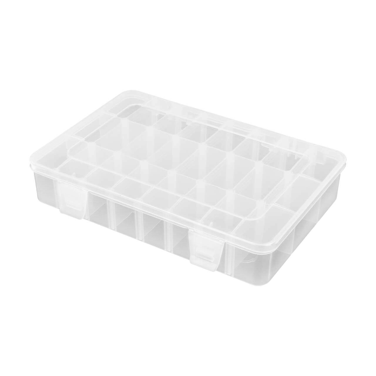 Robitronic Sortierkasten 24 Fächer variabel 202x137x40mm R14034