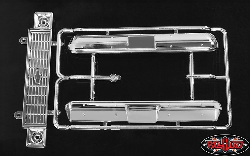 RC4WD Chevrolet Blazer Chrome Grill and Bumper Parts Tree Z-B0094