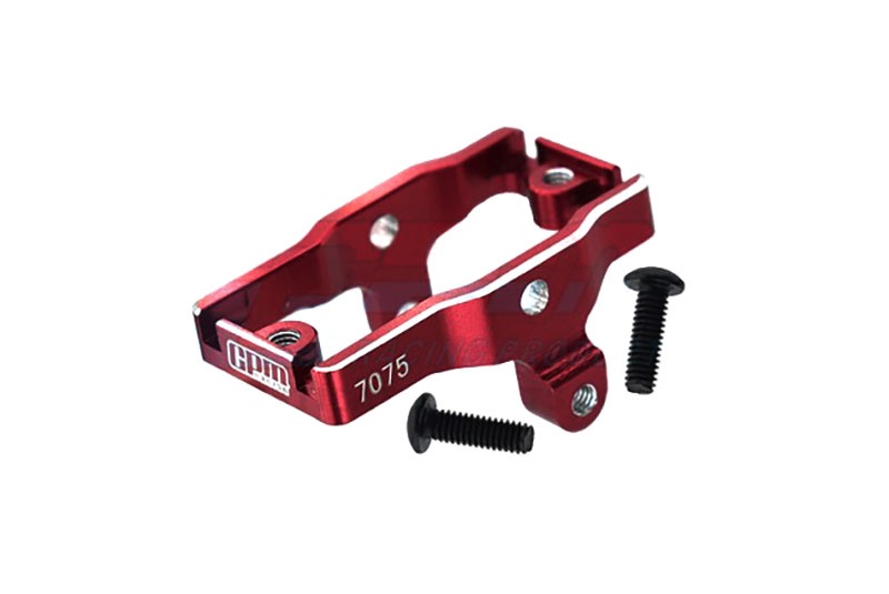 GPM Servo-Halter 7075-T6 Alu rot Traxxas-4M