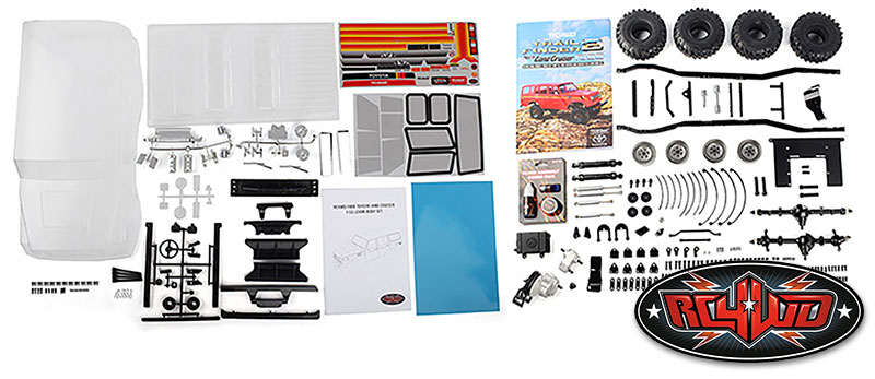 RC4WD Trail Finder 2 Truck Kit "LWB" W/ 1980 Toyota Z-K0068