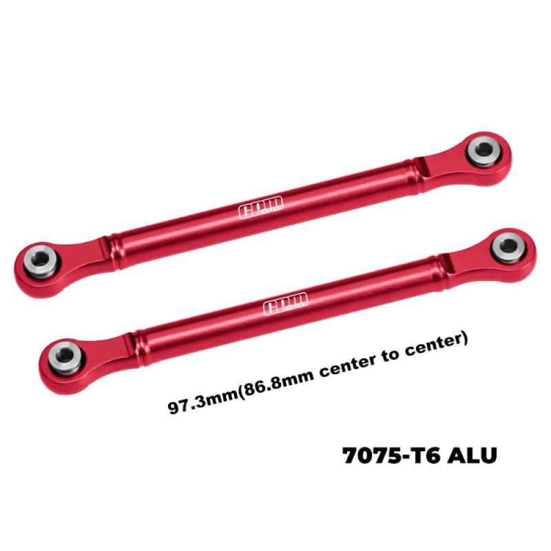 GPM Alu Spurstange hinten rot TRAXXAS 1/8 Jato 4x4 & VXL TJ162R