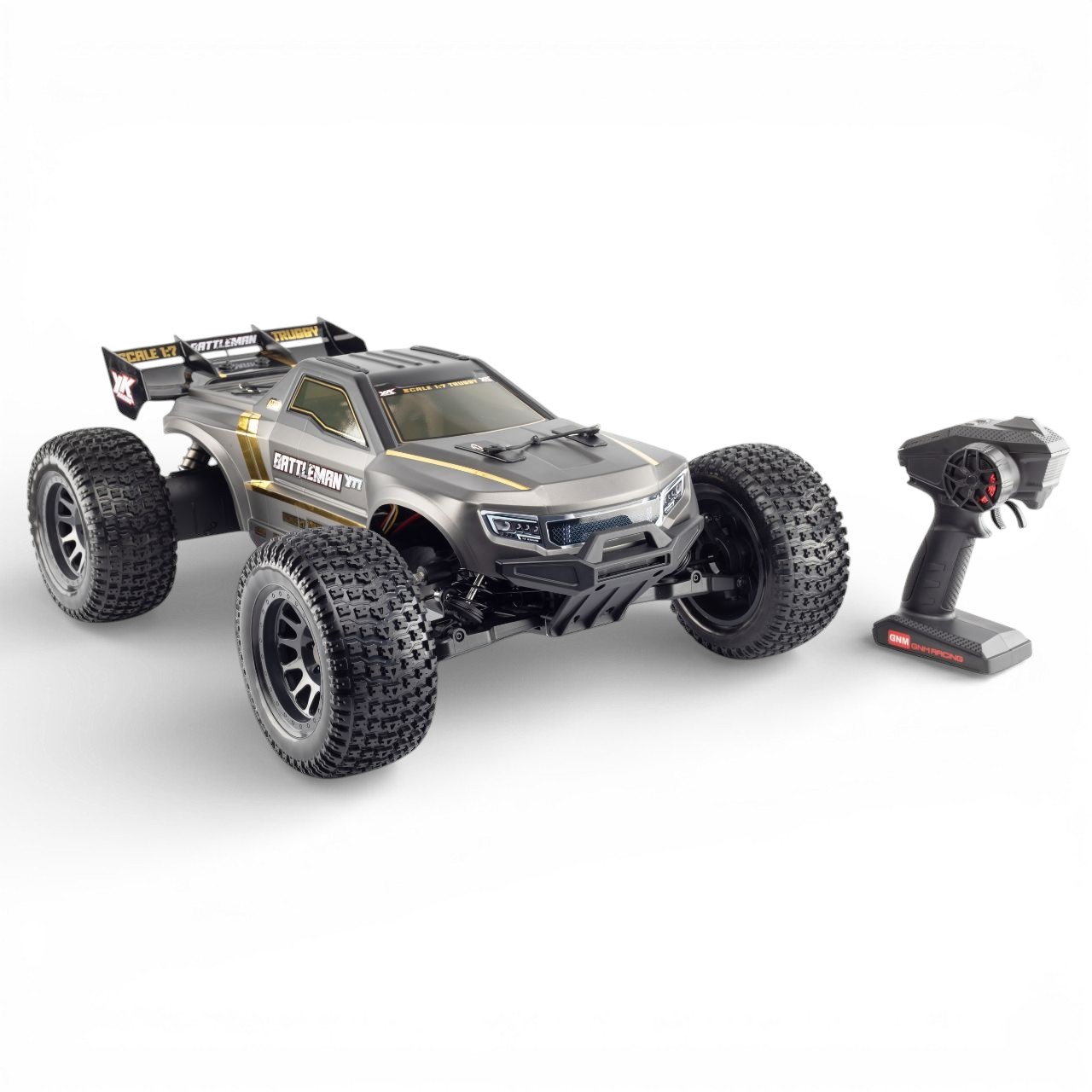 Yikong YT7 Pro BATTLEMANN 1/7 Truggy 4WD Brushless Matt Grau YK9071B - Abbildung 5