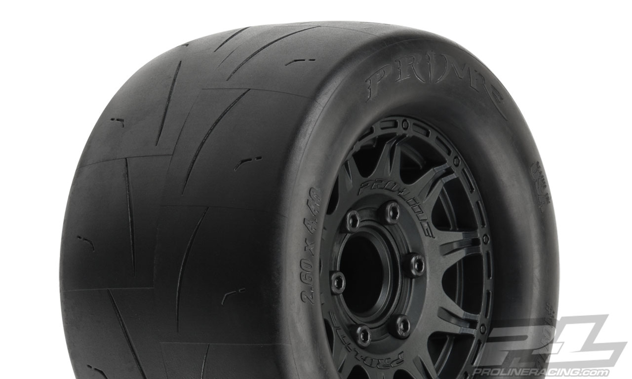 Pro-Line Prime 2.8 auf Raid 6x30 schwarz Wechsel-Adapter TRX Nitro hinten, Elektro vorn, 4x4 v+h 10116-10 - Abbildung 1