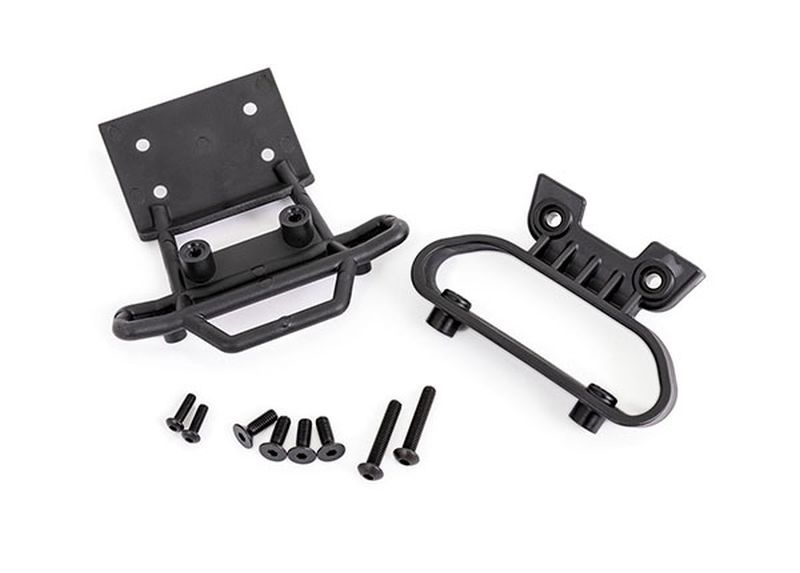 Traxxas Bumper + Halter vorn mit LED-Licht-Befestigung 3630