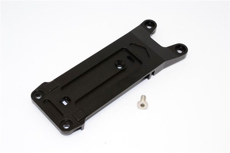 GPM Alu Querlenkerhalteplatte hinten schwarz Traxxas X-MAXX