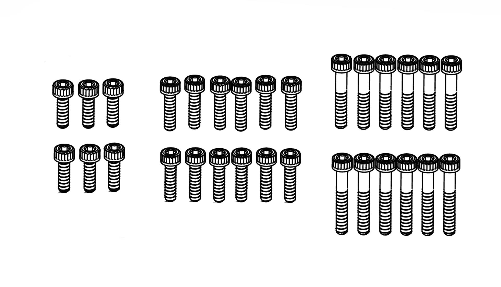 Amewi Schrauben Set G HC7/RXB7 21091109