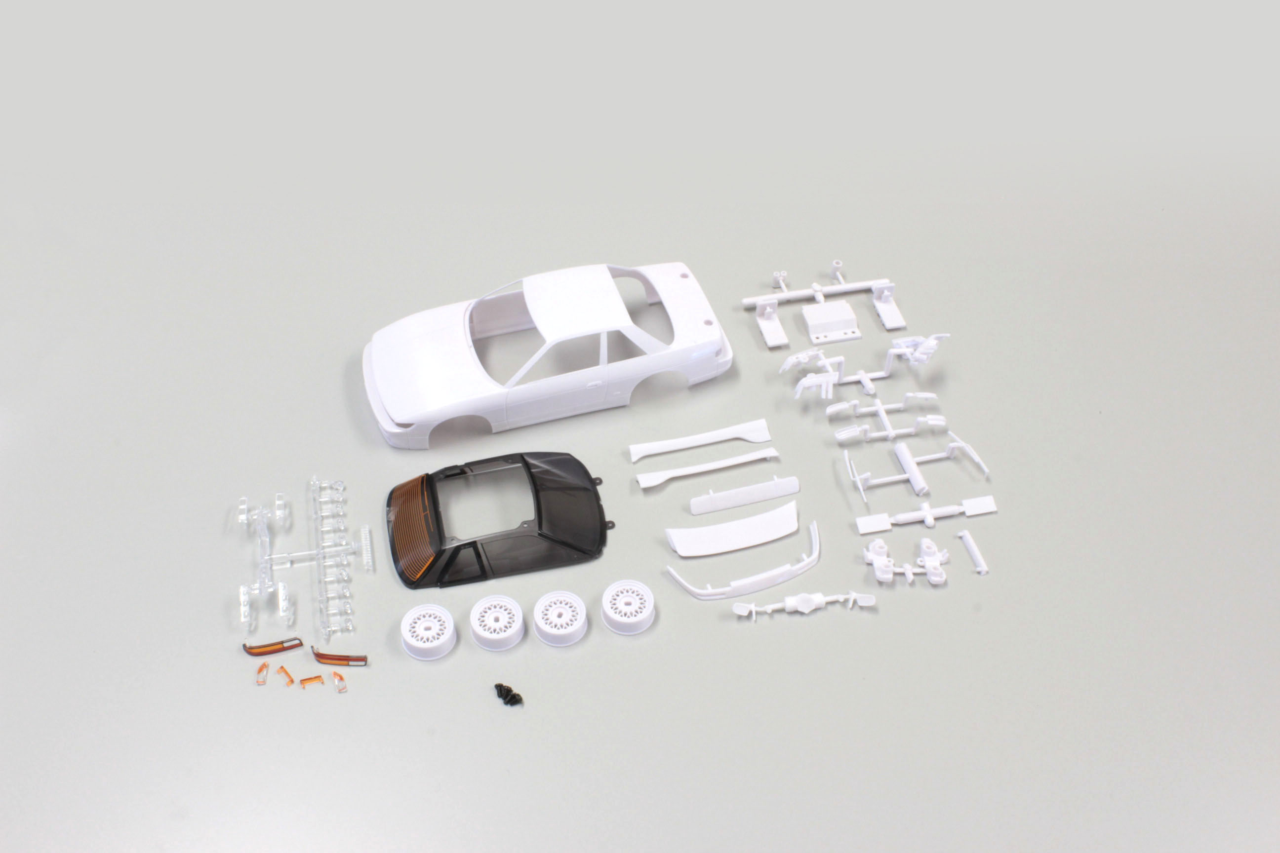 Kyosho KAROSSERIE MINI-Z NISSAN SILVIA S13 + FELGEN 4WD O. L. MZN178 - Abbildung 1
