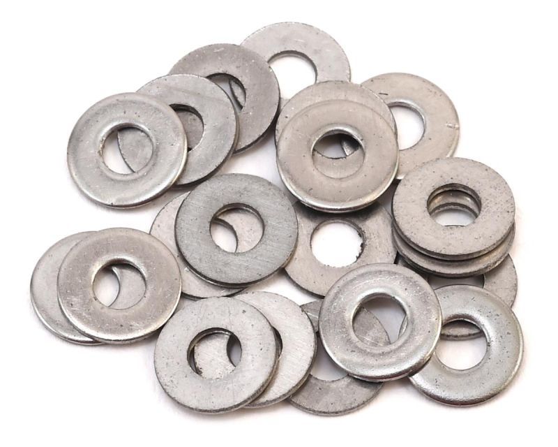 ProTek RC 3mm High Strength Edelstahl Unterlegscheiben (20)  PTK-H-5010