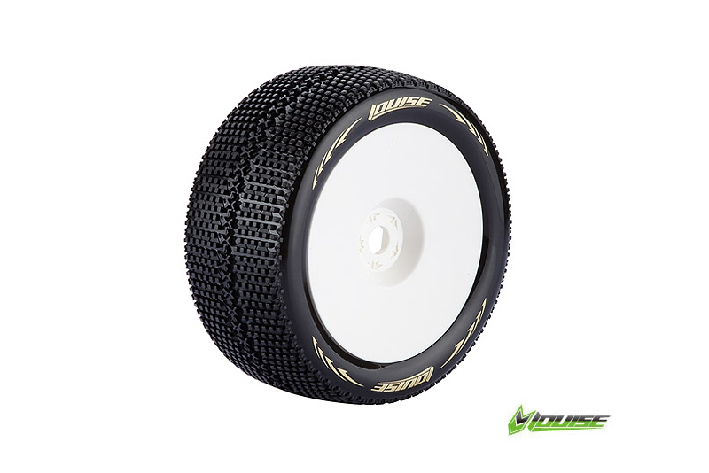 Louise T-Turbo soft Felge weiß (2) 17mm 0Offset L-T3112SW
