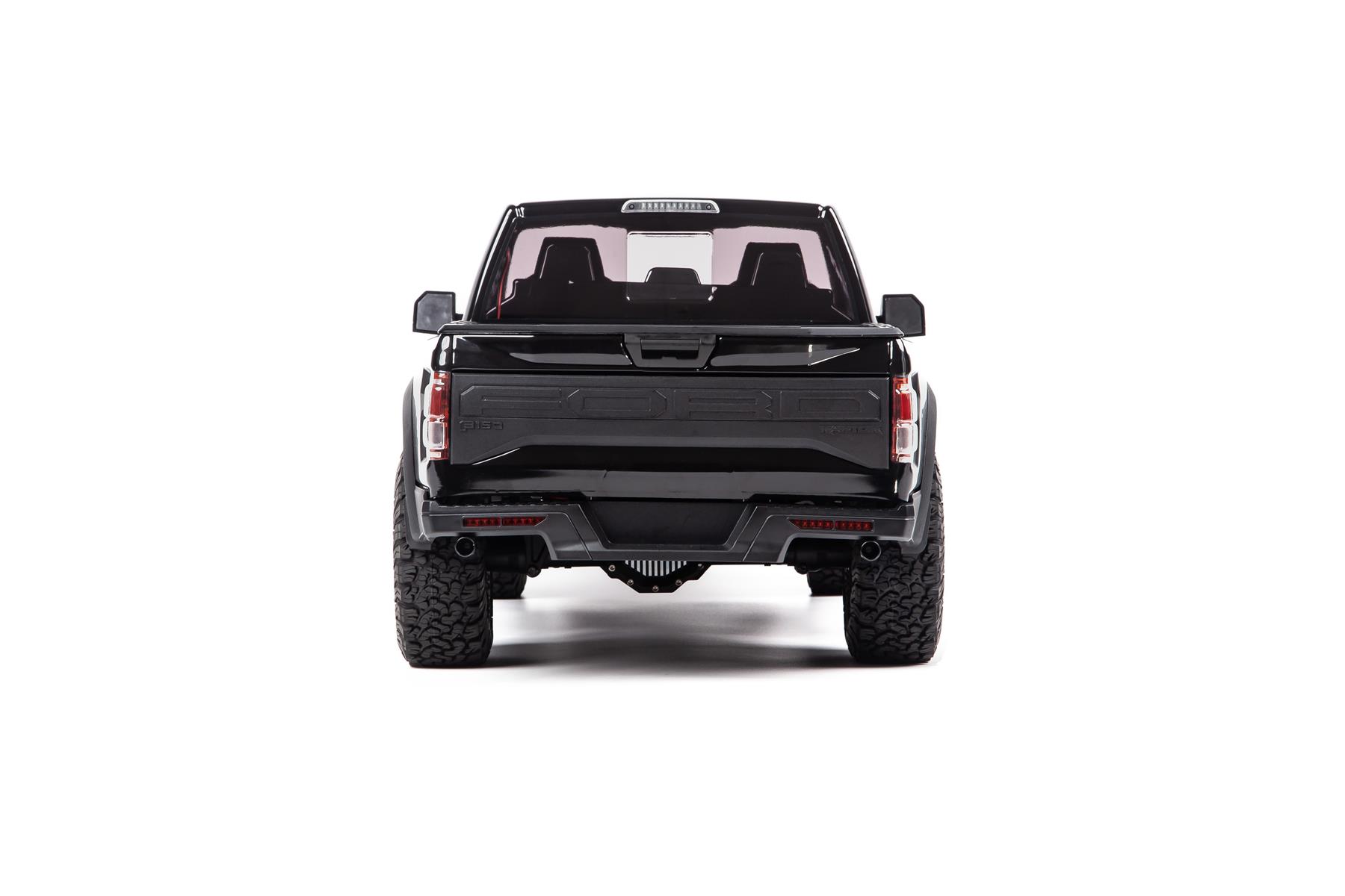 King Motor Ford 1/8 F-150 Raptor Crawler RTR mit DDF-350 Sender (Schwarz) TRF150B