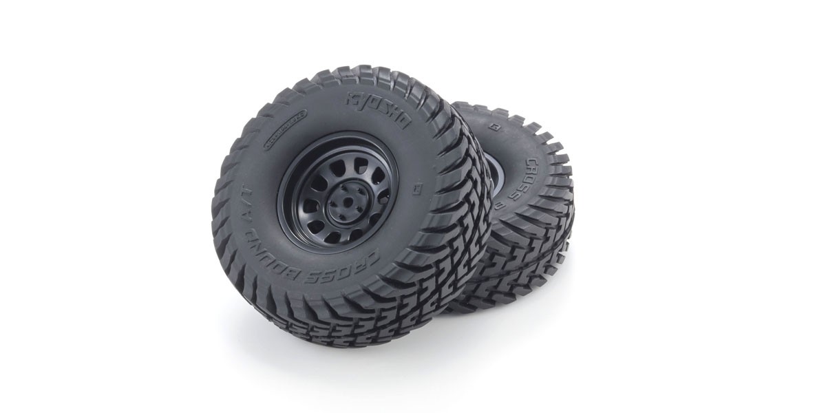 Kyosho REIFEN UND FELGENSATZ OUTLAW RAMPAGE (2) OLTH001BK